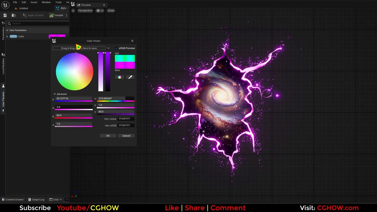UE5时空裂缝特效制作