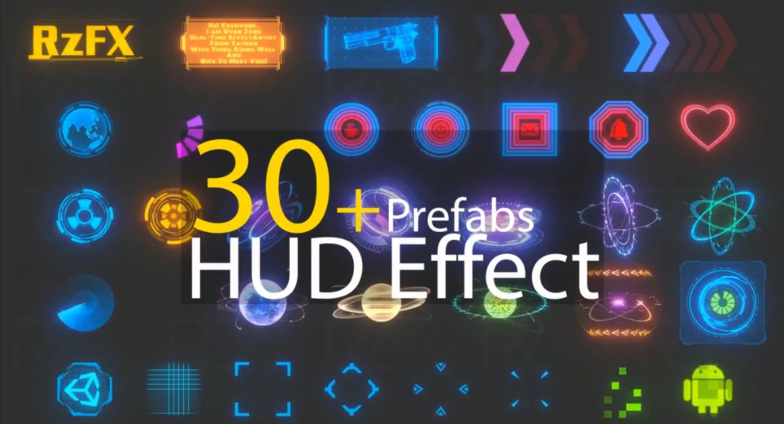 Unity科技风shader UI特效
