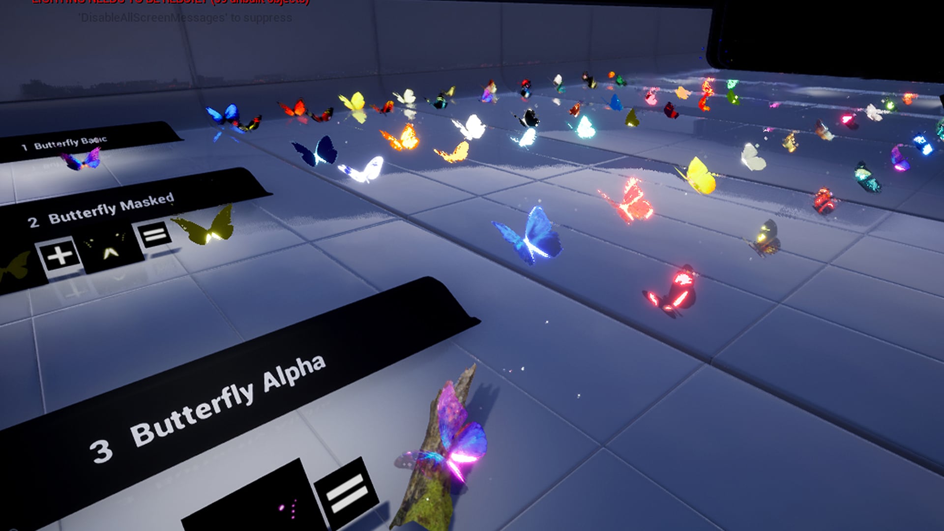 虚幻蝴蝶特效素材Butterfly Particles