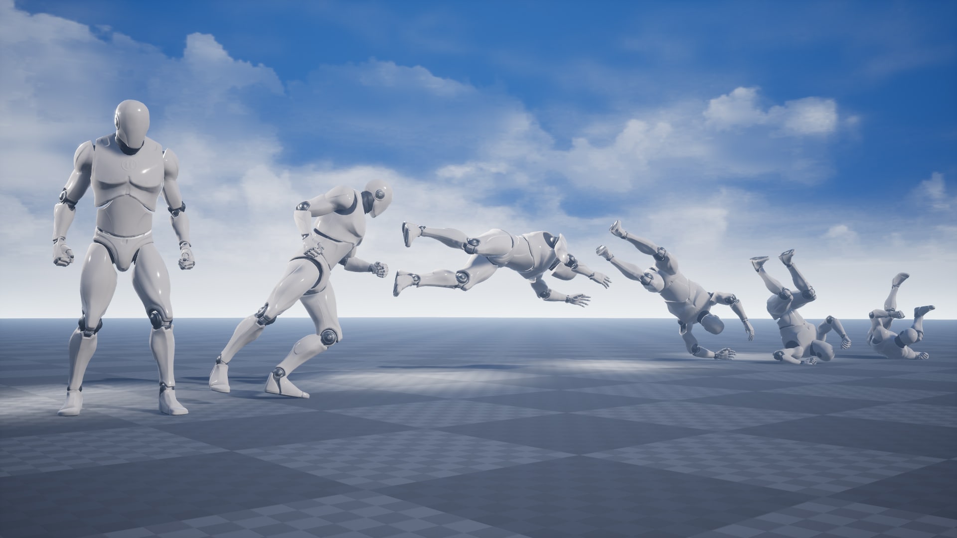 虚幻创建动画系统Rolls and Dodges Animation Set