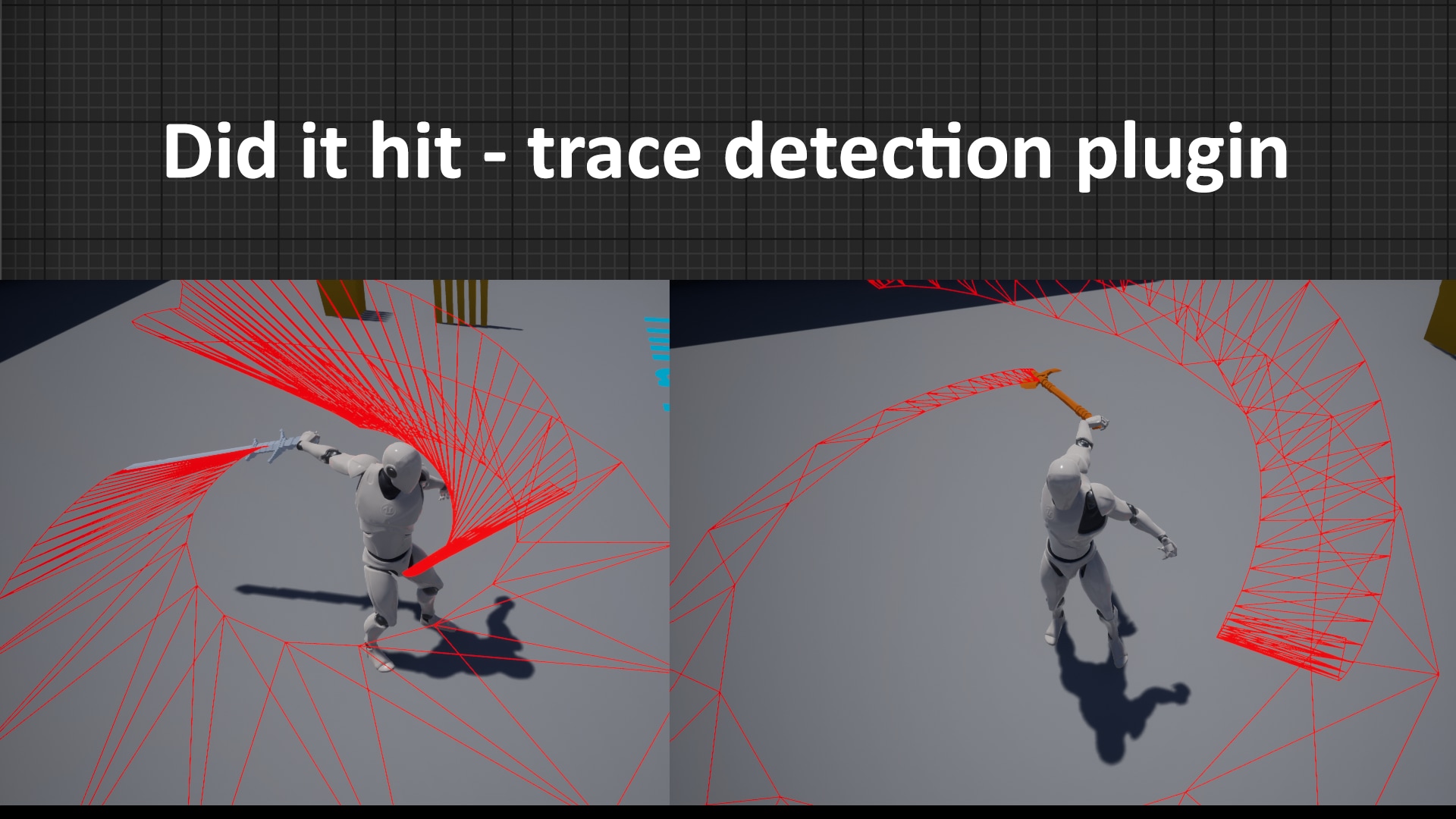 刀光拖尾Did it hit - Trace Detection Plugin