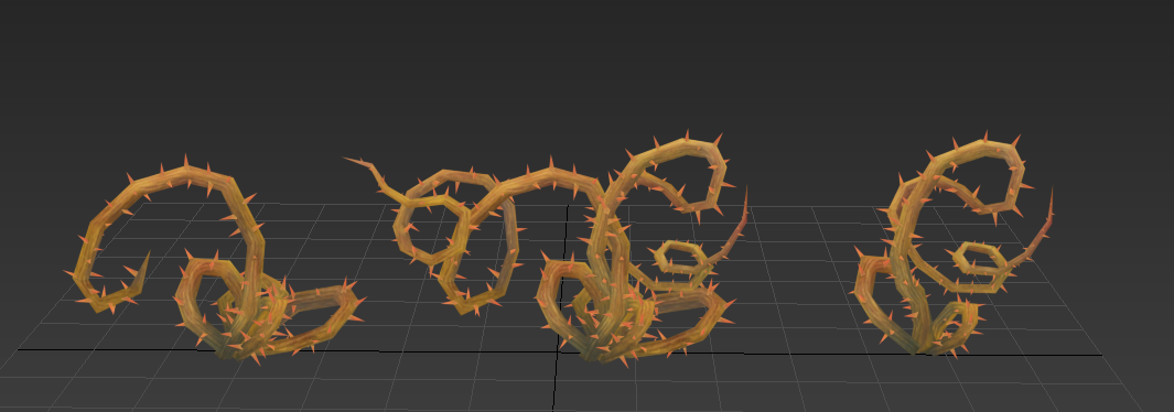 一套荆棘模型下载