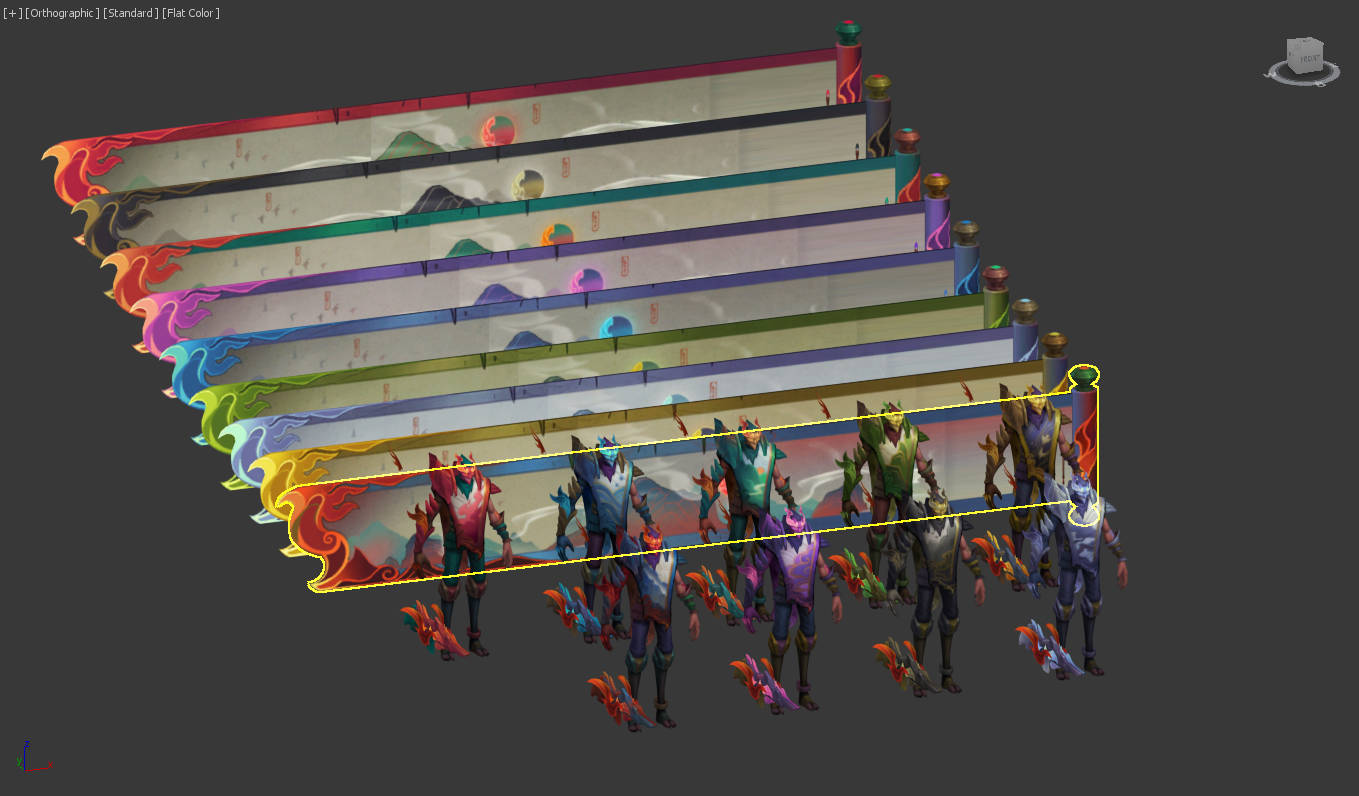 山海绘卷系列模型