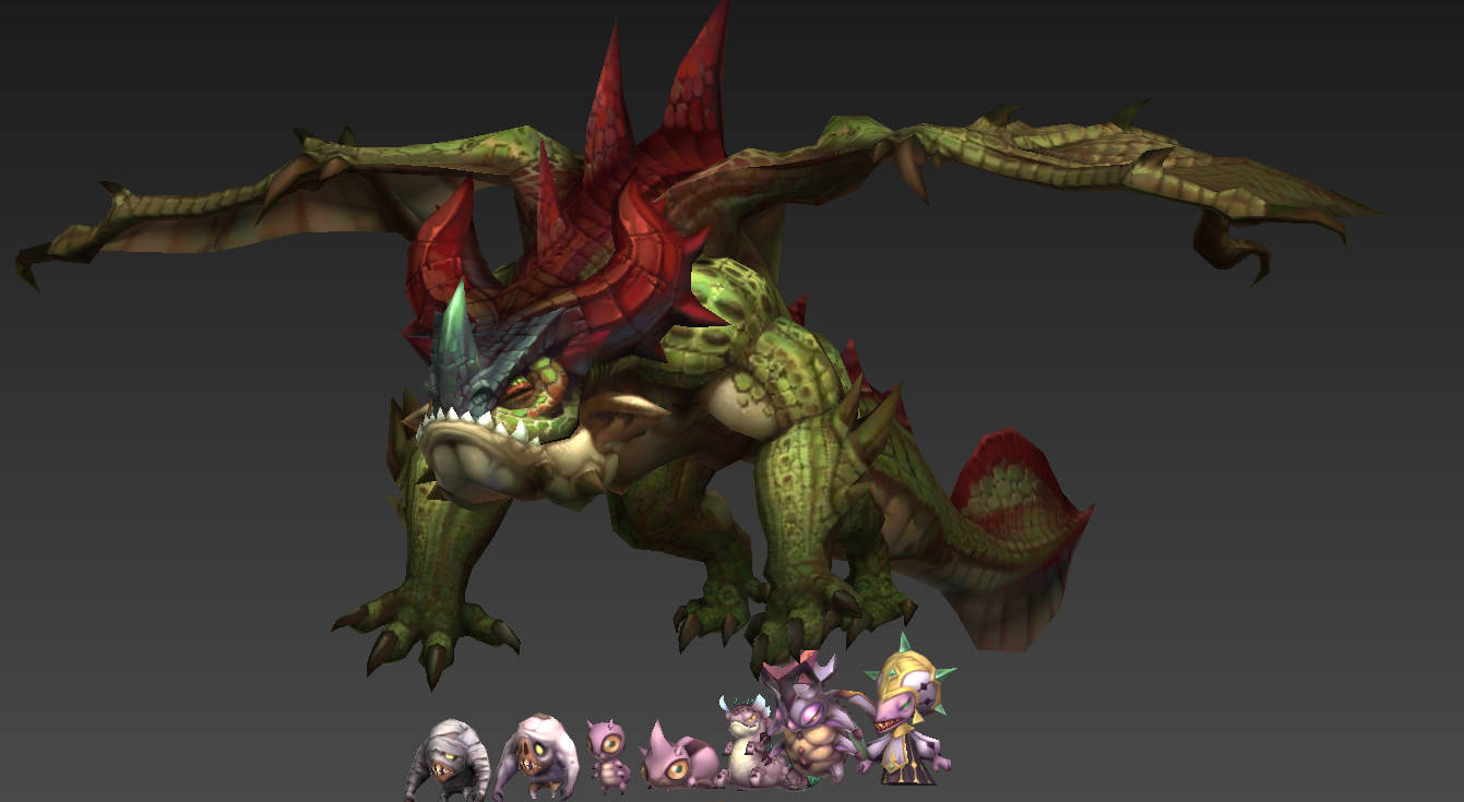 龙之谷手游怪物集合