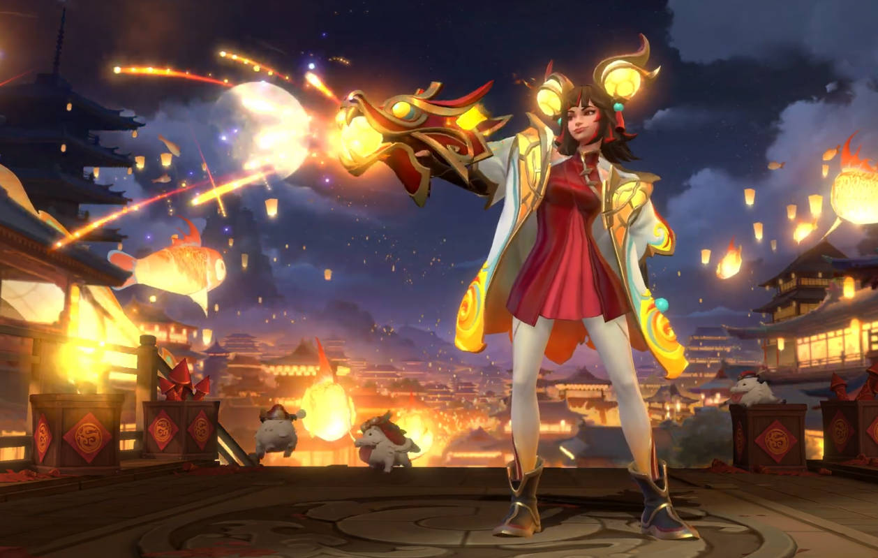 《英雄联盟》手游龙年皮肤-泽丽