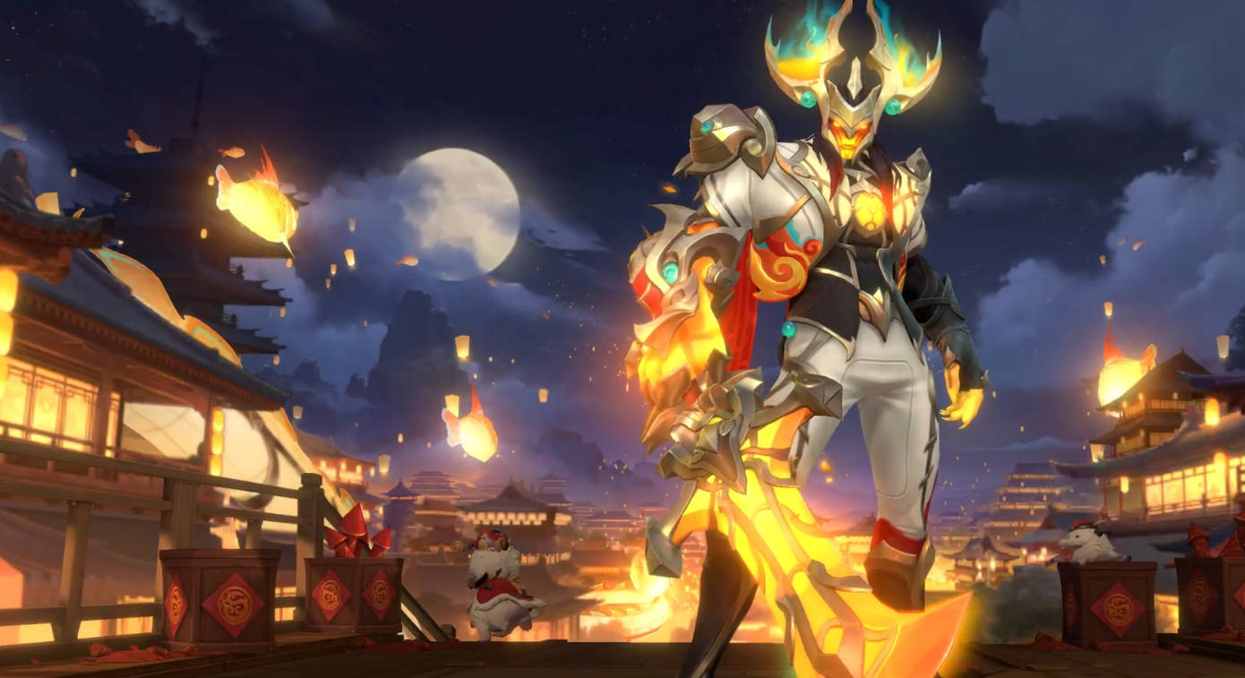 《英雄联盟》手游龙年皮肤-剑魔