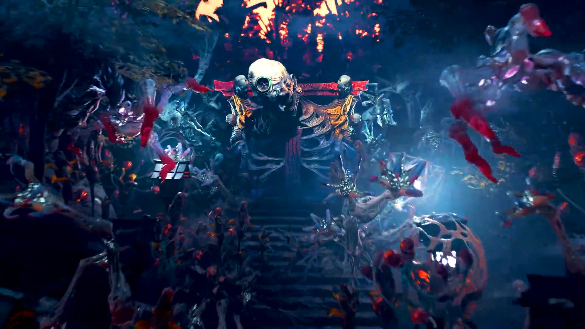 卡普空新作《祇：女神之路》诡异的美术风格