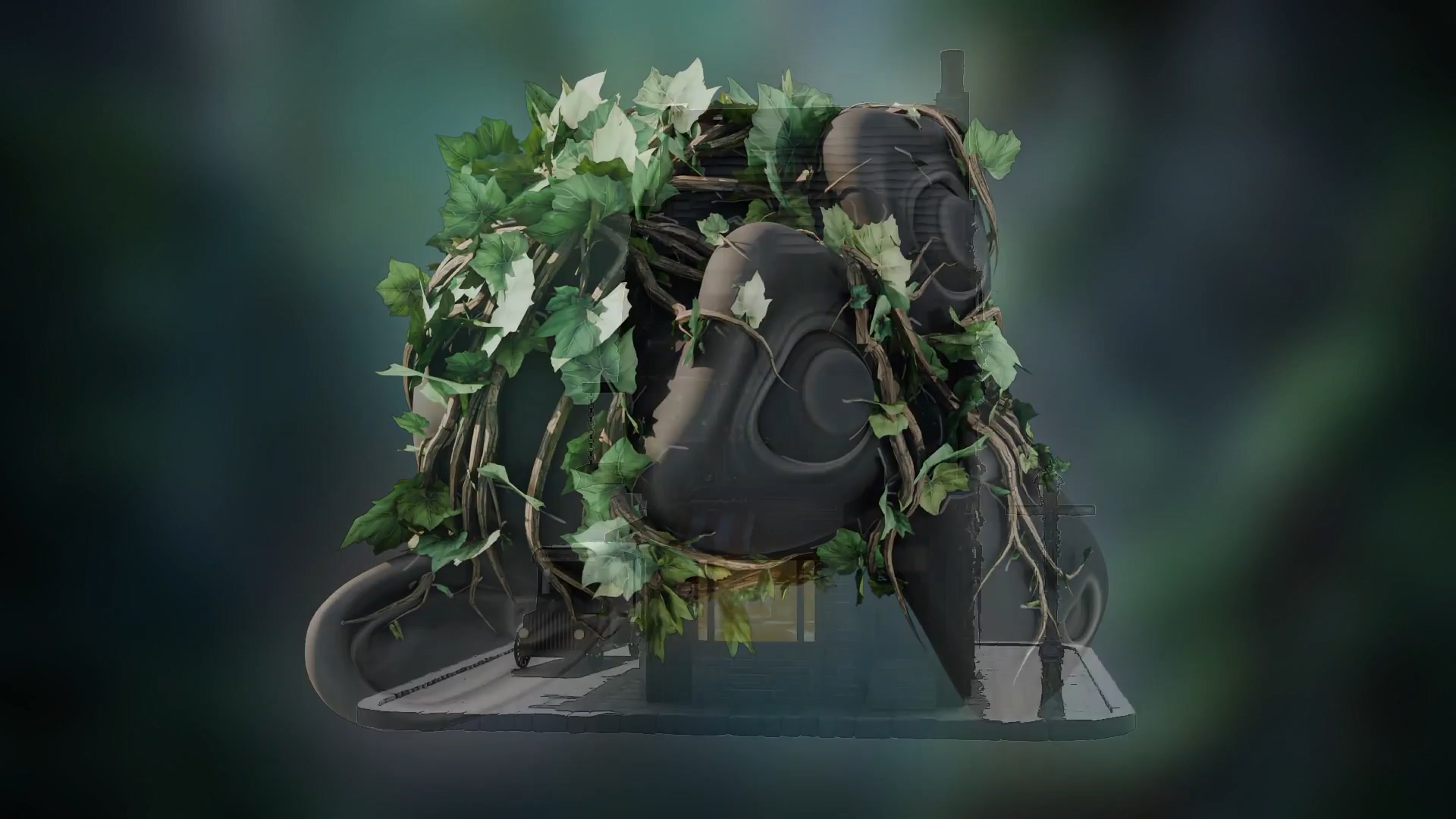 Blender藤蔓植物实例制作视频教程