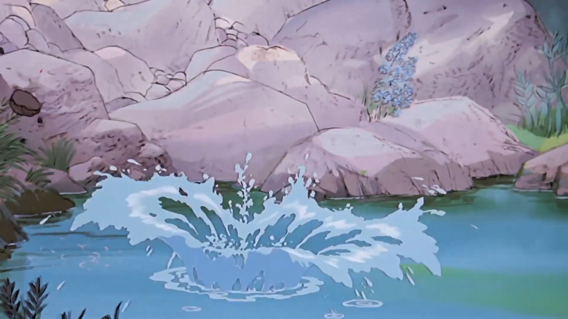 迪士尼经典手绘水花特效动画集