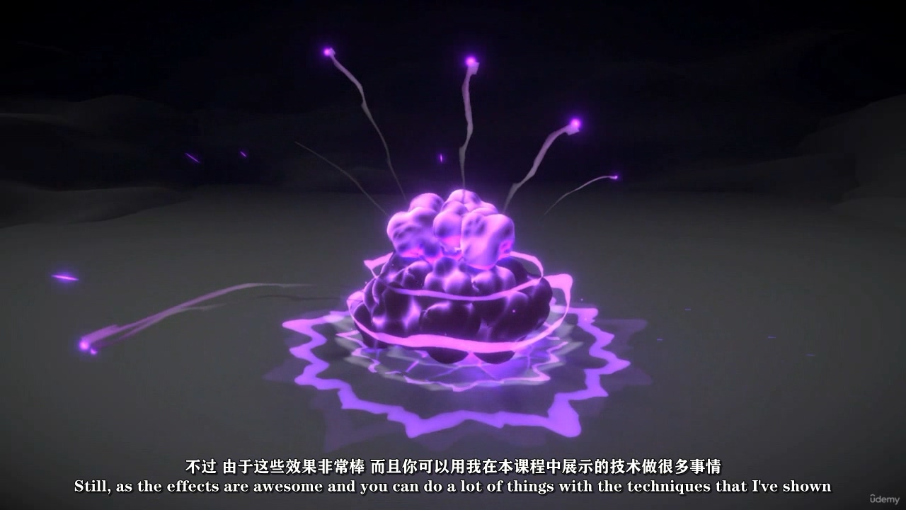 【中文字幕】Unity卡通爆炸特效制作视频课程