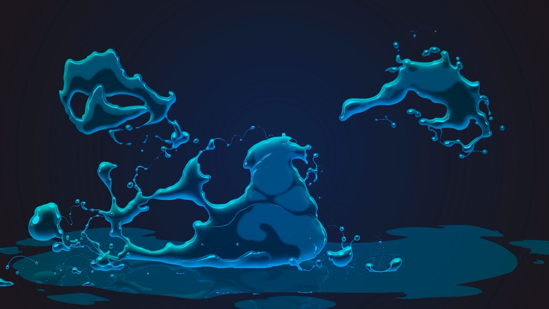 干货干货，大佬手绘流体特效过程