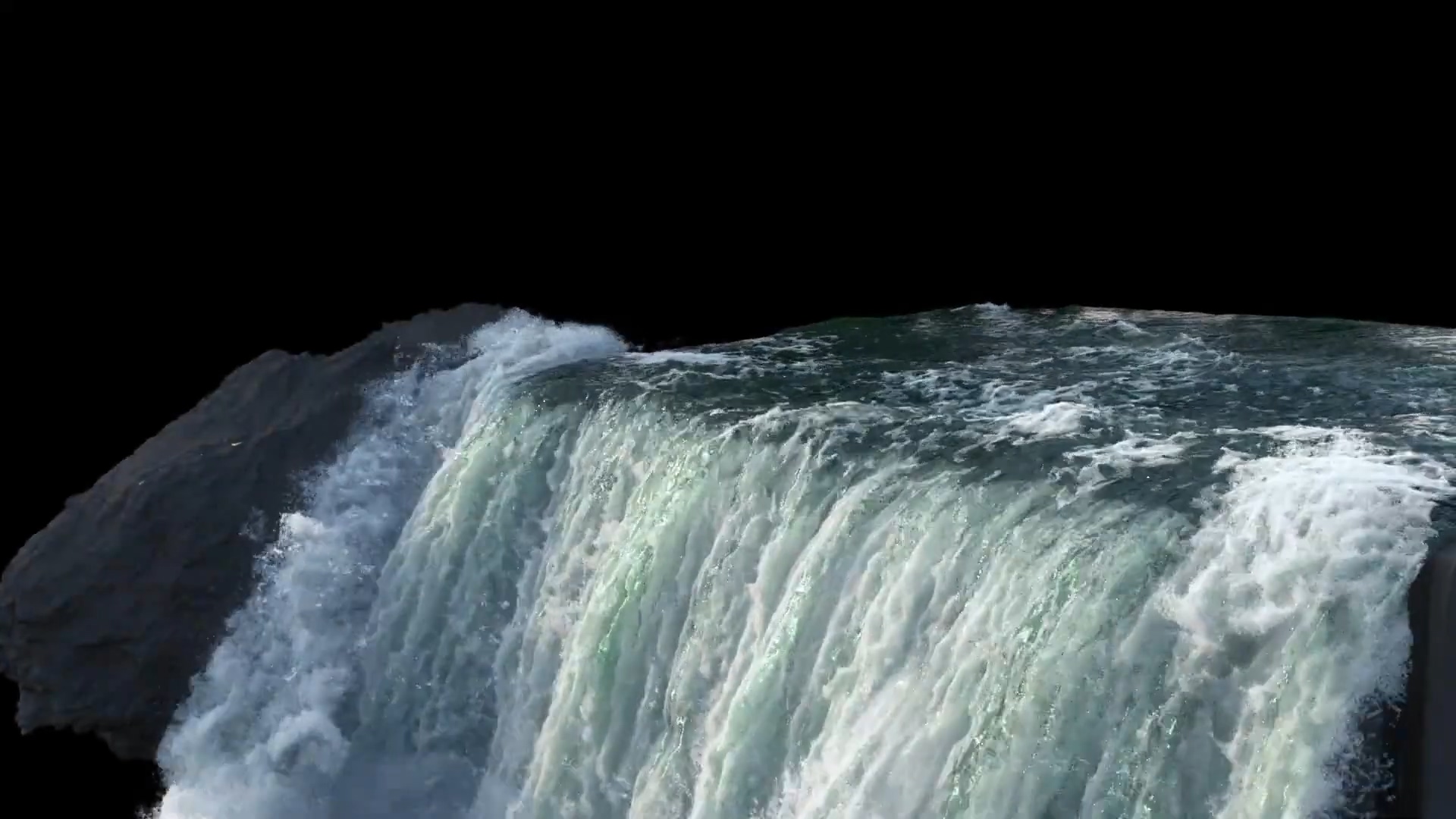 Houdini大神影视级瀑布特效制作效果流程