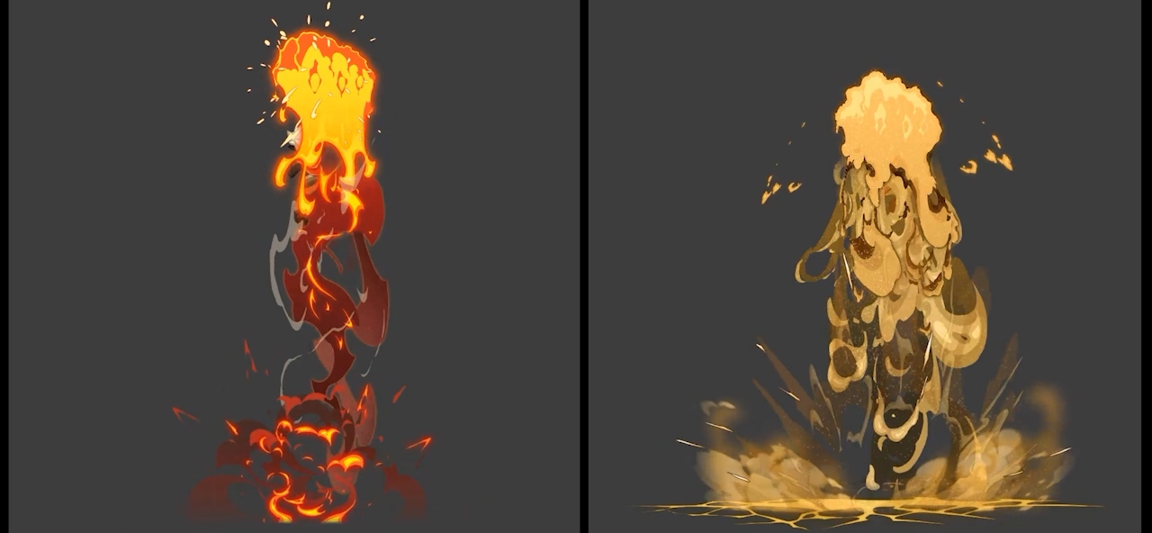 大佬级别各类元素手绘特效，太顶了