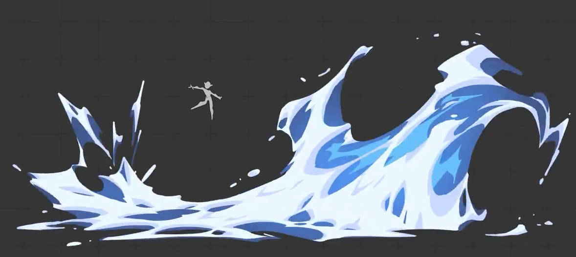 手绘特效永远滴神，太丝滑了