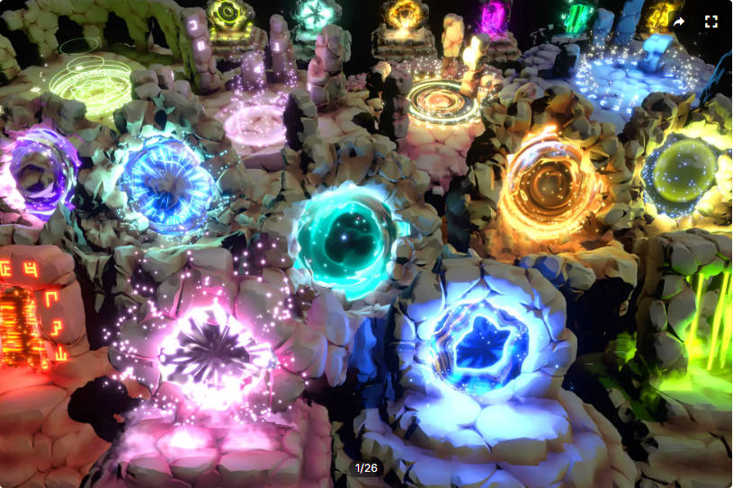 Unity3D魔法传送特效合集