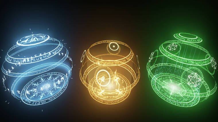 Unreal Engine33种魔法科幻陈列地牢视觉特效