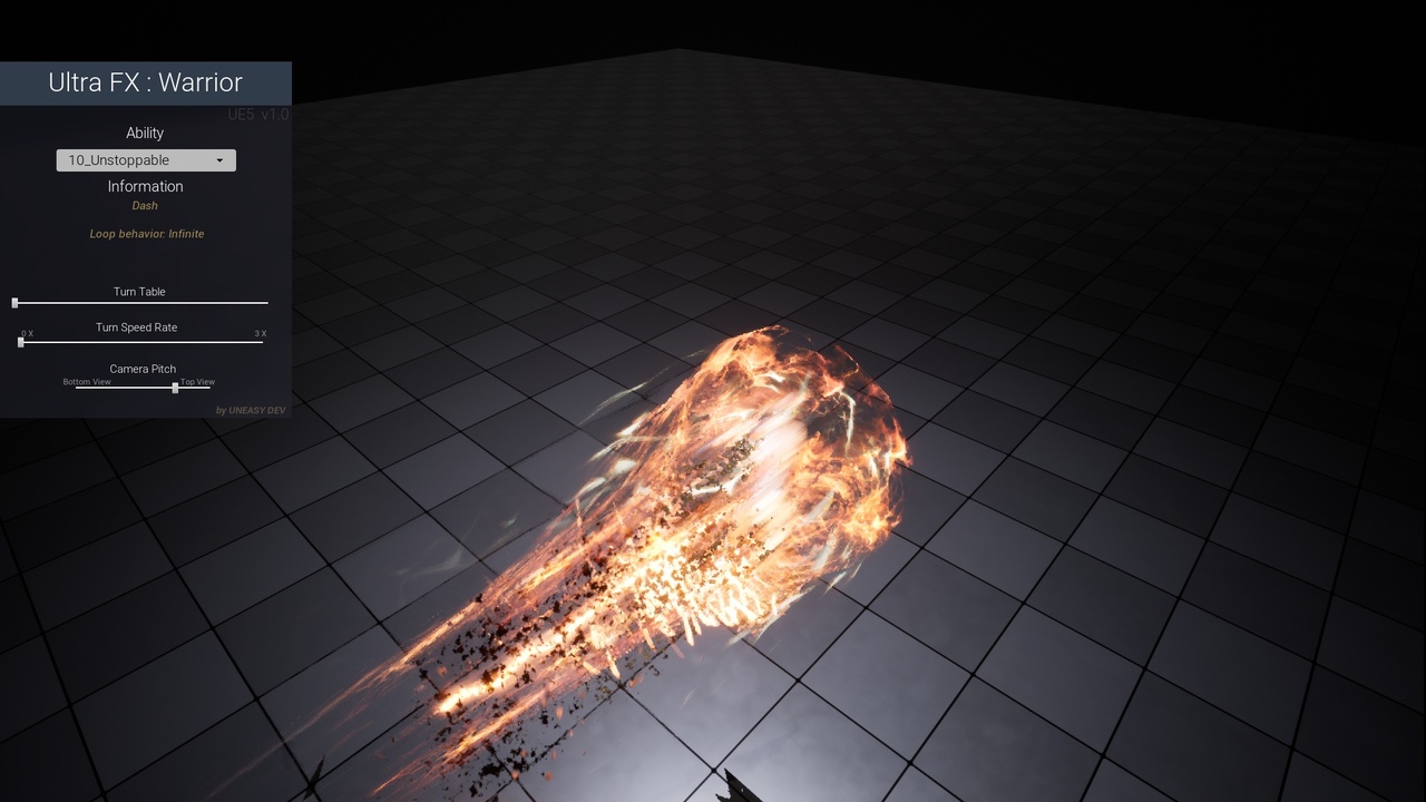 Unreal各类写实特效源文件