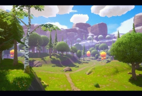 虚幻游戏场景Stylized Forest VOL 3