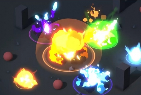 Unity卡通爆炸特效源文件Stylized+Explosion