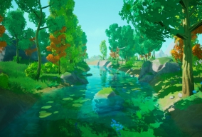 虚幻自然场景Stylized Nature Landscape Kit