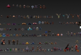 疾风之刃怪物模型集合