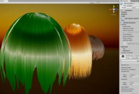 unity头发shader插件