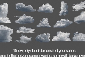 unity3D云系统插件Realistic Explosions Pack