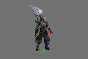 合金装备皮肤亚索模型+动画（max格式）