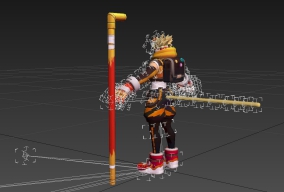 悟空全息碎影皮肤模型（max格式带绑定）