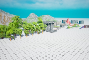 虚幻游戏场景Dreamscape Nature Tower