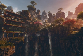 虚幻游戏场景Asian Temple Pack