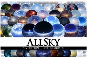 Unity3D两百个天空盒资源Skybox
