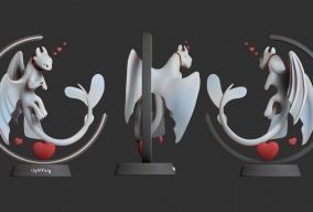 驯龙高手白龙精品模型下载