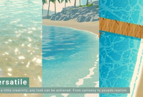 Unity3D卡通水材质Stylized Water