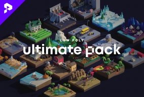 Unity low poly场景模型合集Low Poly Ultimate Pack